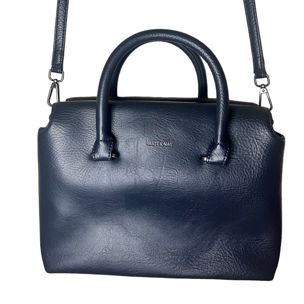 Matt & Nat Lena Satchel Handbag Vegan Leather Excellent Condition